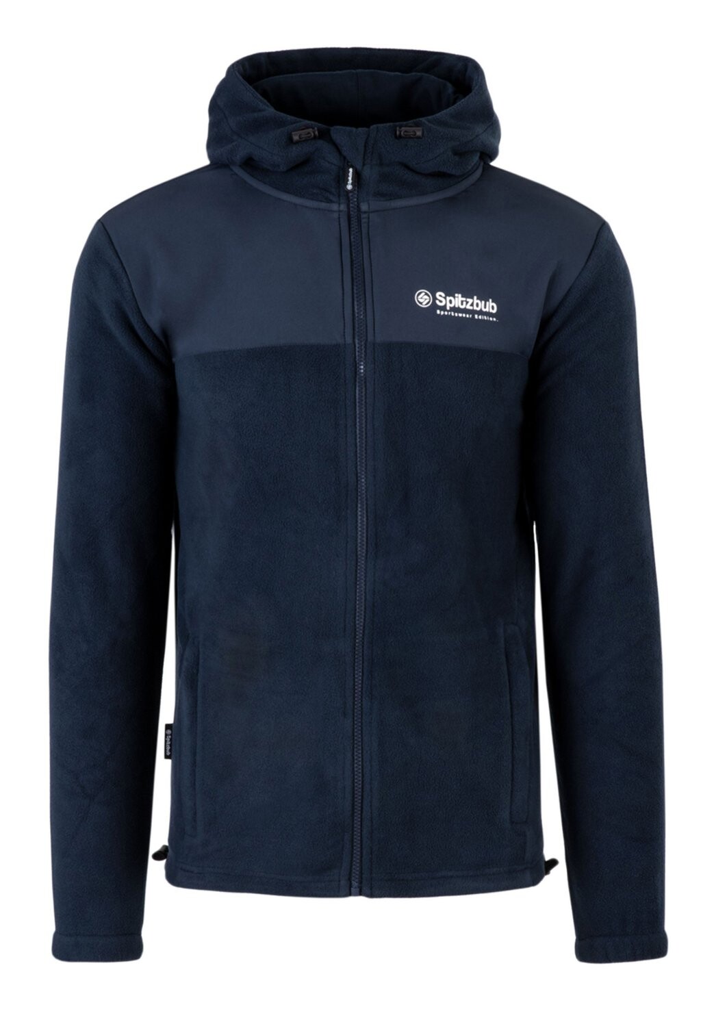 

Флисовая куртка MIT KAPUZE UND LOGOPRINT Spitzbub, цвет blau