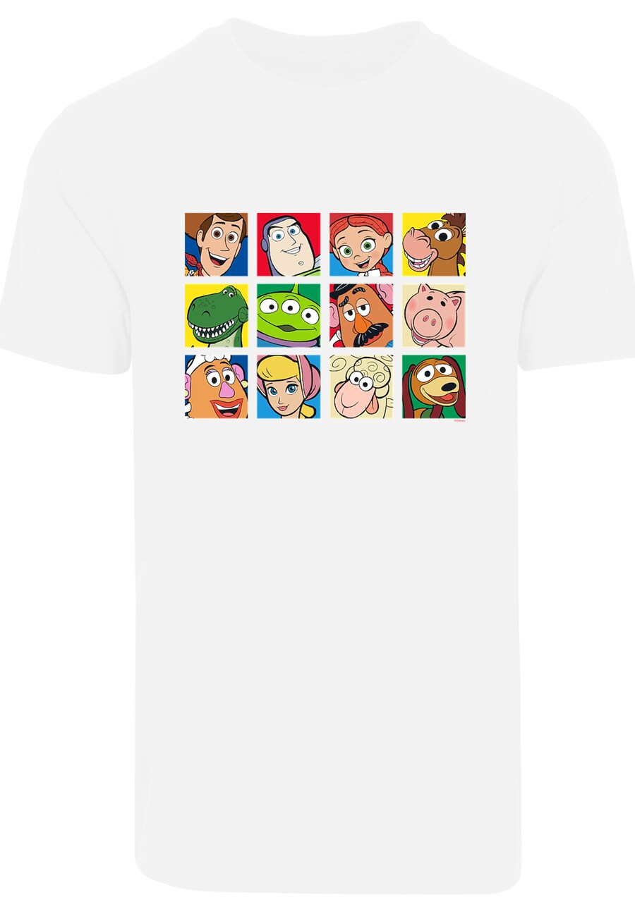 

Рубашка F4NT4STIC Disney Toy Story Character Squares, белый