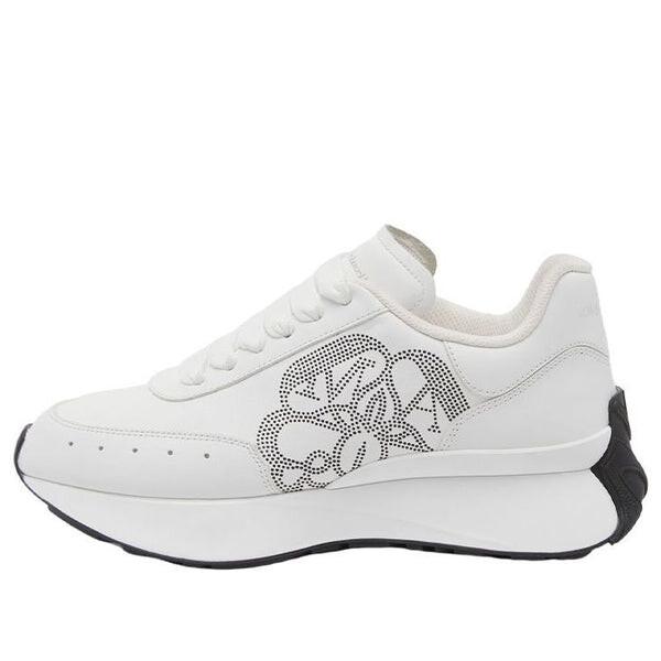 Кроссовки sprint runner 'white black' Alexander Mcqueen, белый