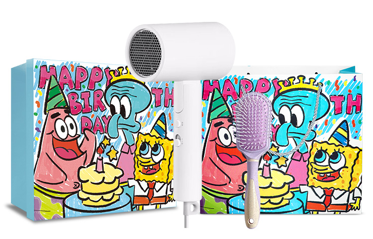 

Фен для волос с отрицательными ионами H101 Mi, H101 (white) (gift bag comb + gift bag) [gift box]