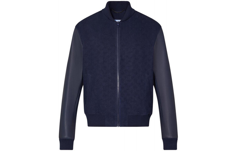 

Новые квартальные продукты LV Jacket Men Dark Blue Louis Vuitton, темно-синий