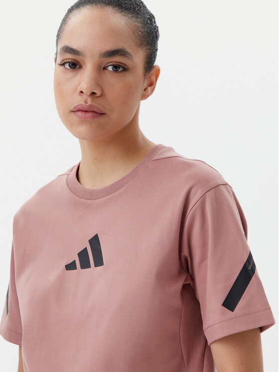 Футболка обычного кроя Z.N.E. JC9311 Adidas, розовый — фото 4
