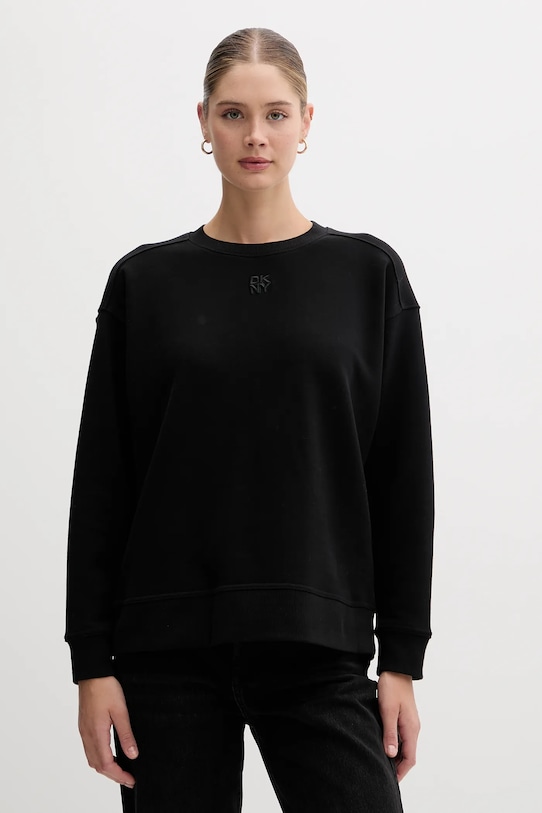 

Толстовка хлопковая Dkny, черный