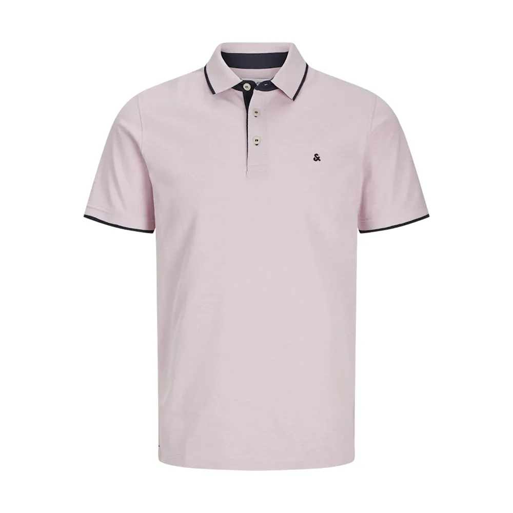 

Поло Jack & Jones Paulos, розовый