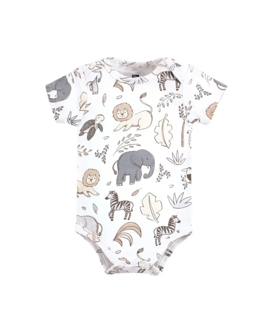 Комплект одежды из мягкого хлопка Hudson Baby, Neutral Safari — фото 4