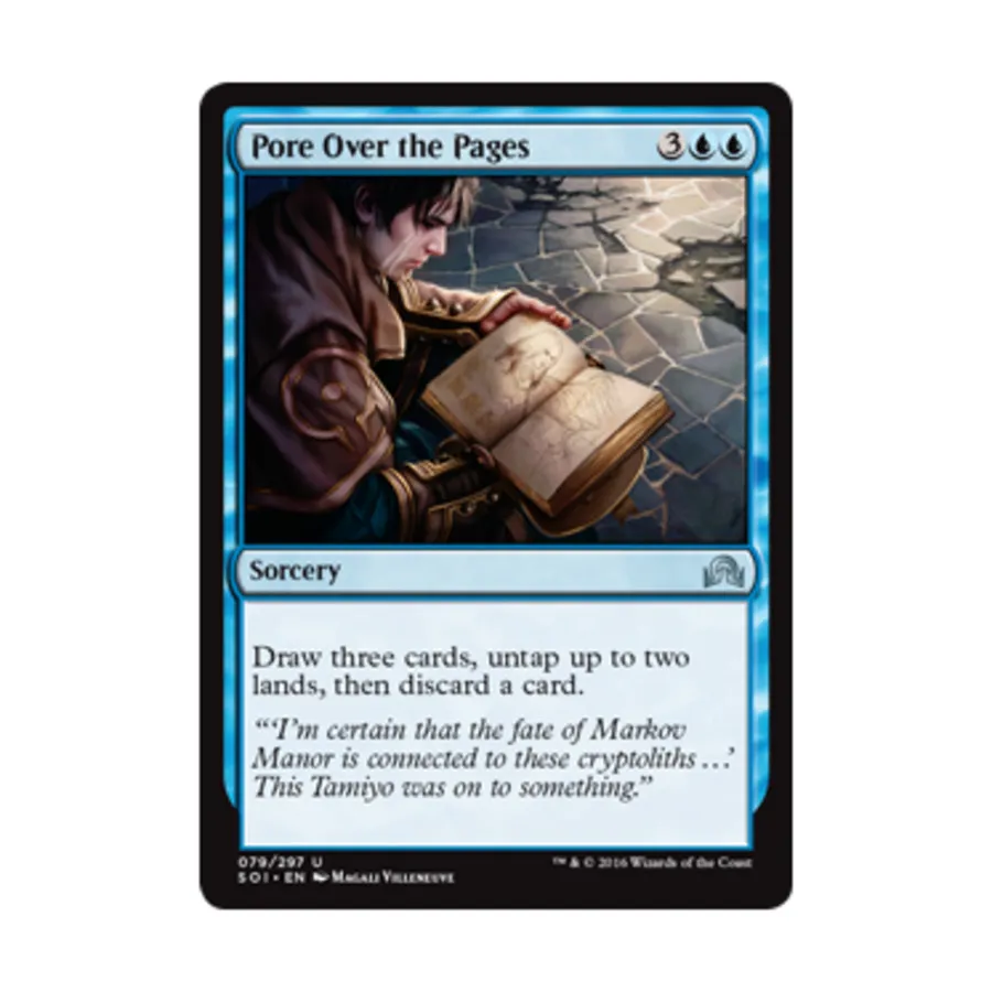 

CCG Внимательно изучайте страницы (U), MTG - Shadows Over Innistrad