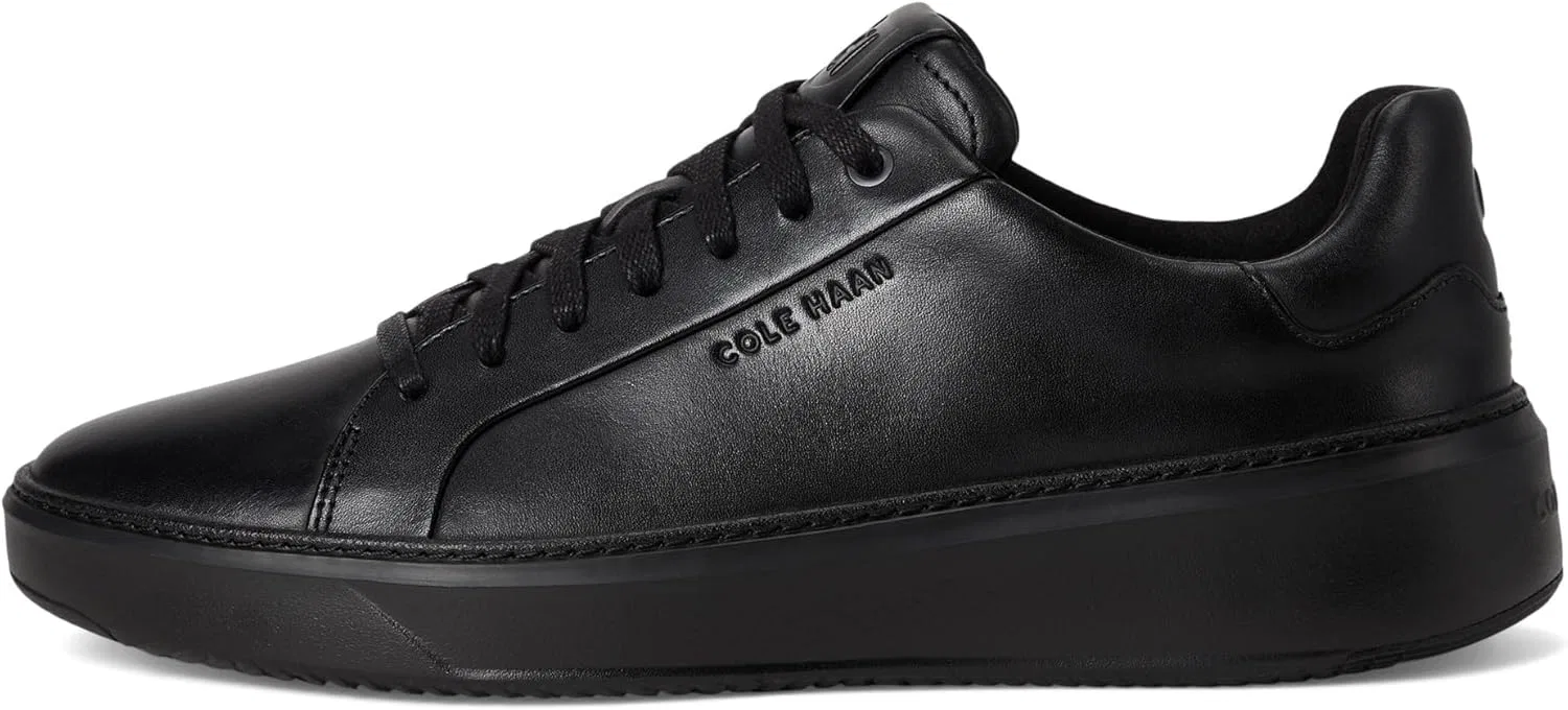 Кроссовки Cole Haan - Grandpro Men's Tennis, Black Leather Black — фото 4