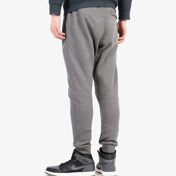 Брюки men's fleece lined stay warm solid color casual sports bundle feet dark grey pants Nike, мультиколор — фото 4
