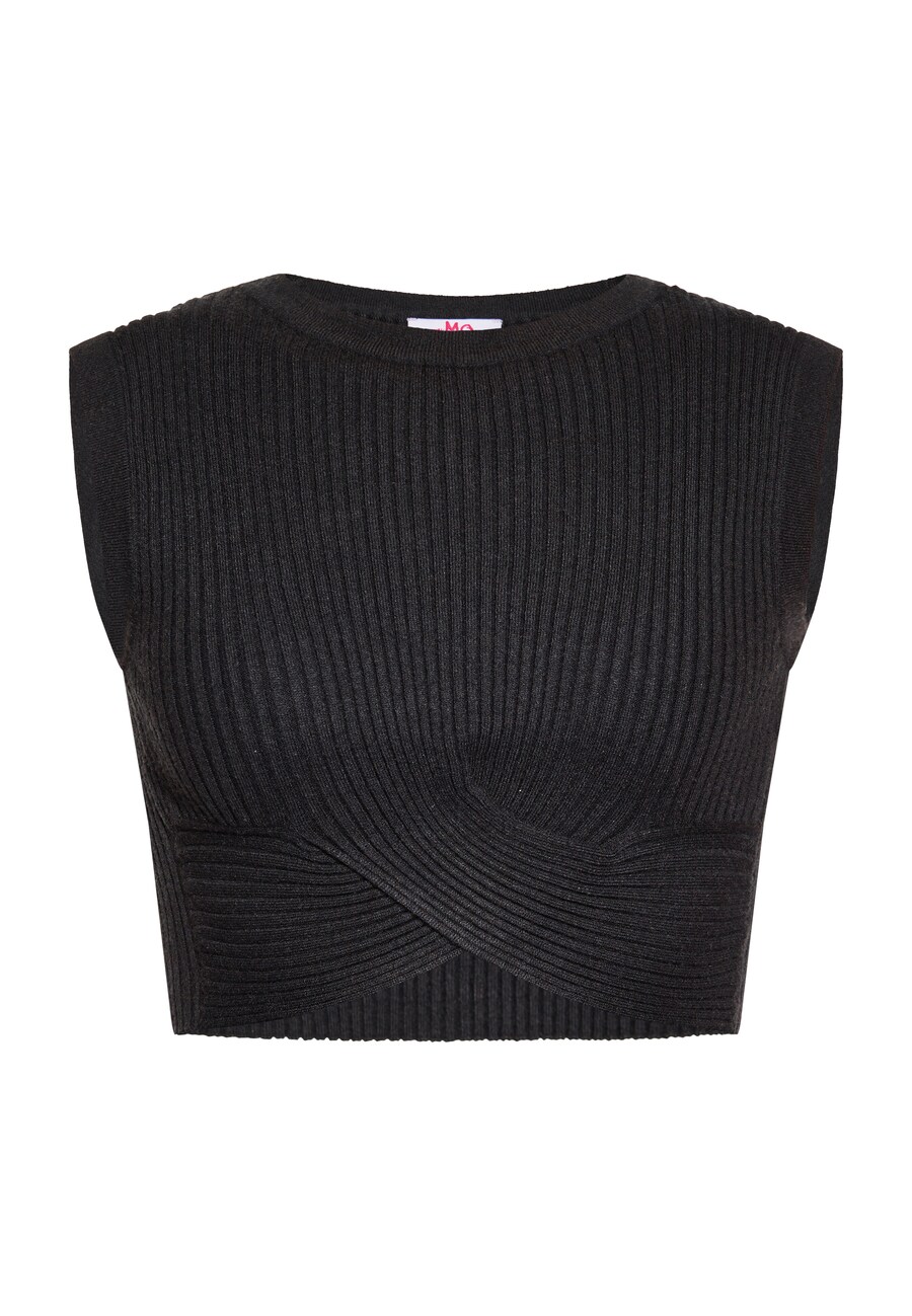 

Вязаный топ MYMO Knitted Top, черный