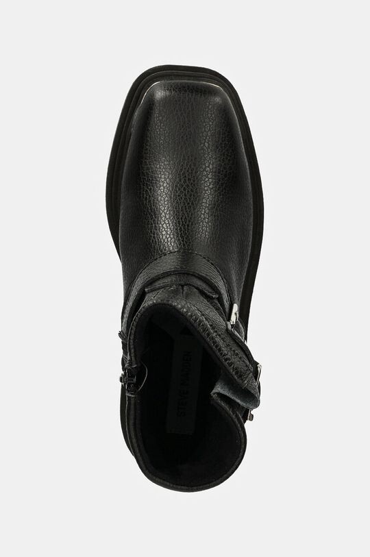 Женские ботильоны Steve Madden из натуральной кожи, черный — фото 4