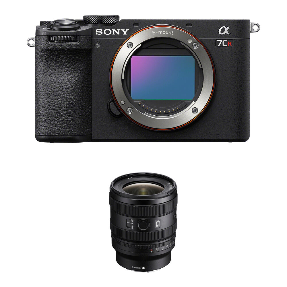 

Беззеркальная камера Sony a7CR Mirrorless Camera with 16-25mm f/2.8 Lens Kit (Black)