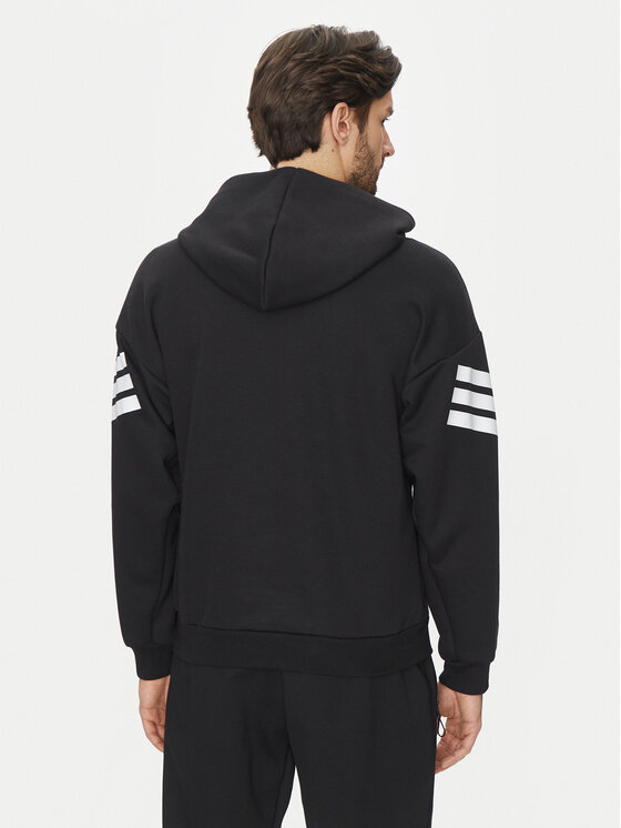 Толстовка обычного кроя Future Icons 3-Stripes JD4838 Adidas, черный — фото 3