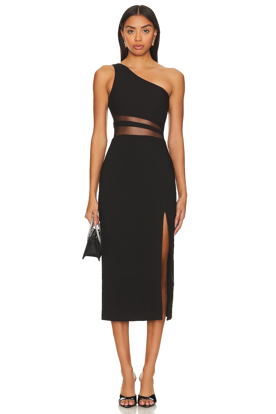 

Платье миди LIKELY Midi Nolita Dress, черный