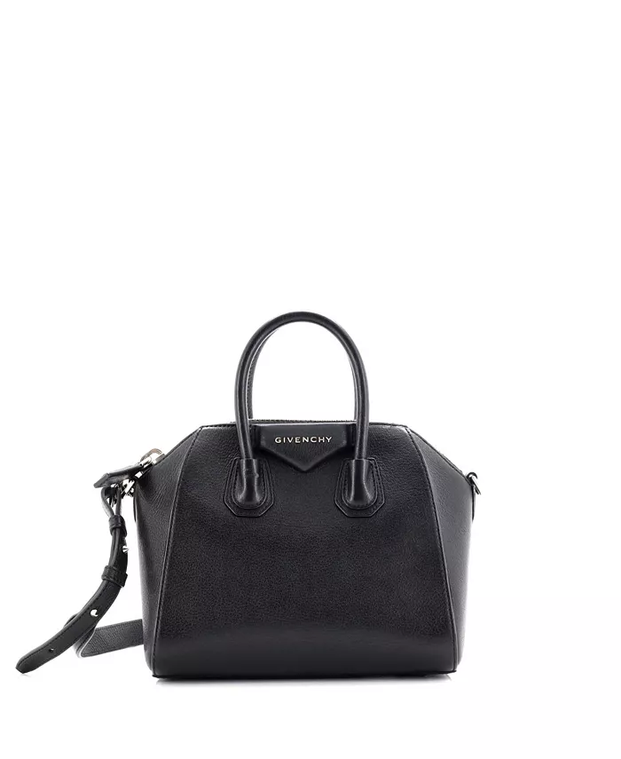 

Мини-сумка Antigona из кожи Pre-Owned Givenchy, черный