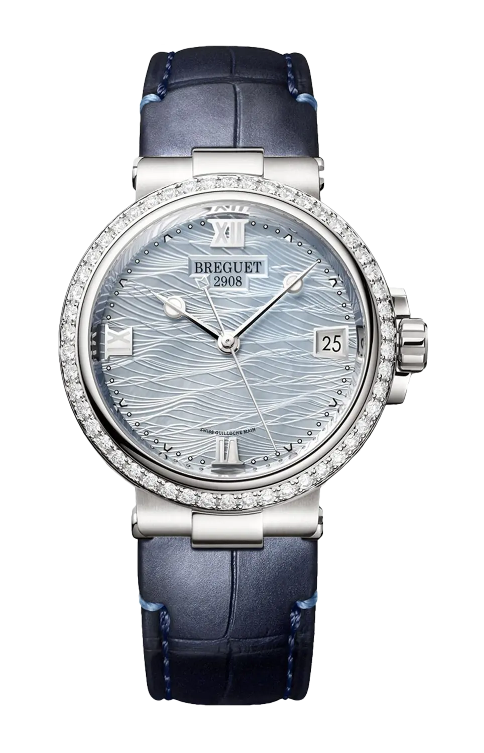 

Часы Breguet Marine dame 9518 из белого золота 33,80 мм