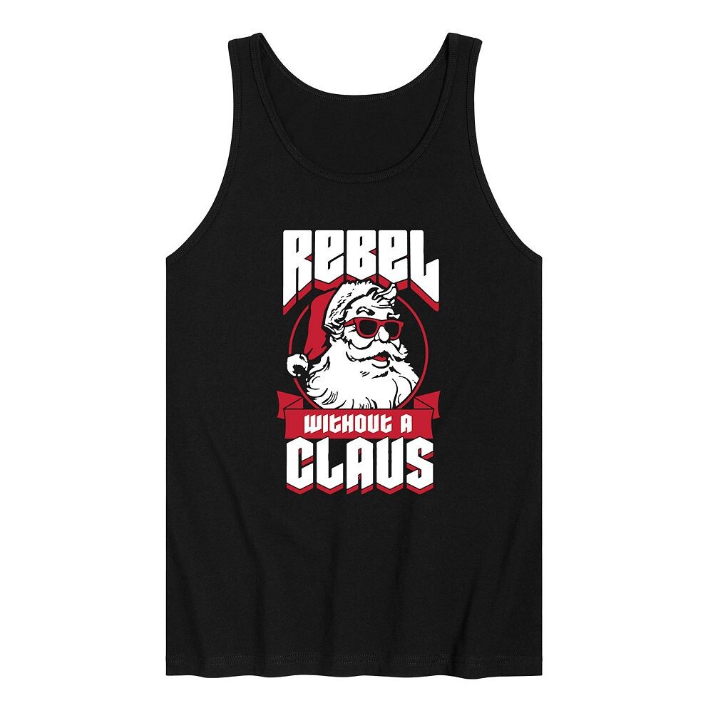 

Мужская майка Rebel Without A Claus Licensed Character, черный