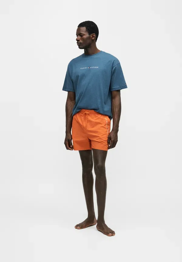 Пижамный топ Tommy Hilfiger Original Logo Tee, цвет Эгейское море — фото 2
