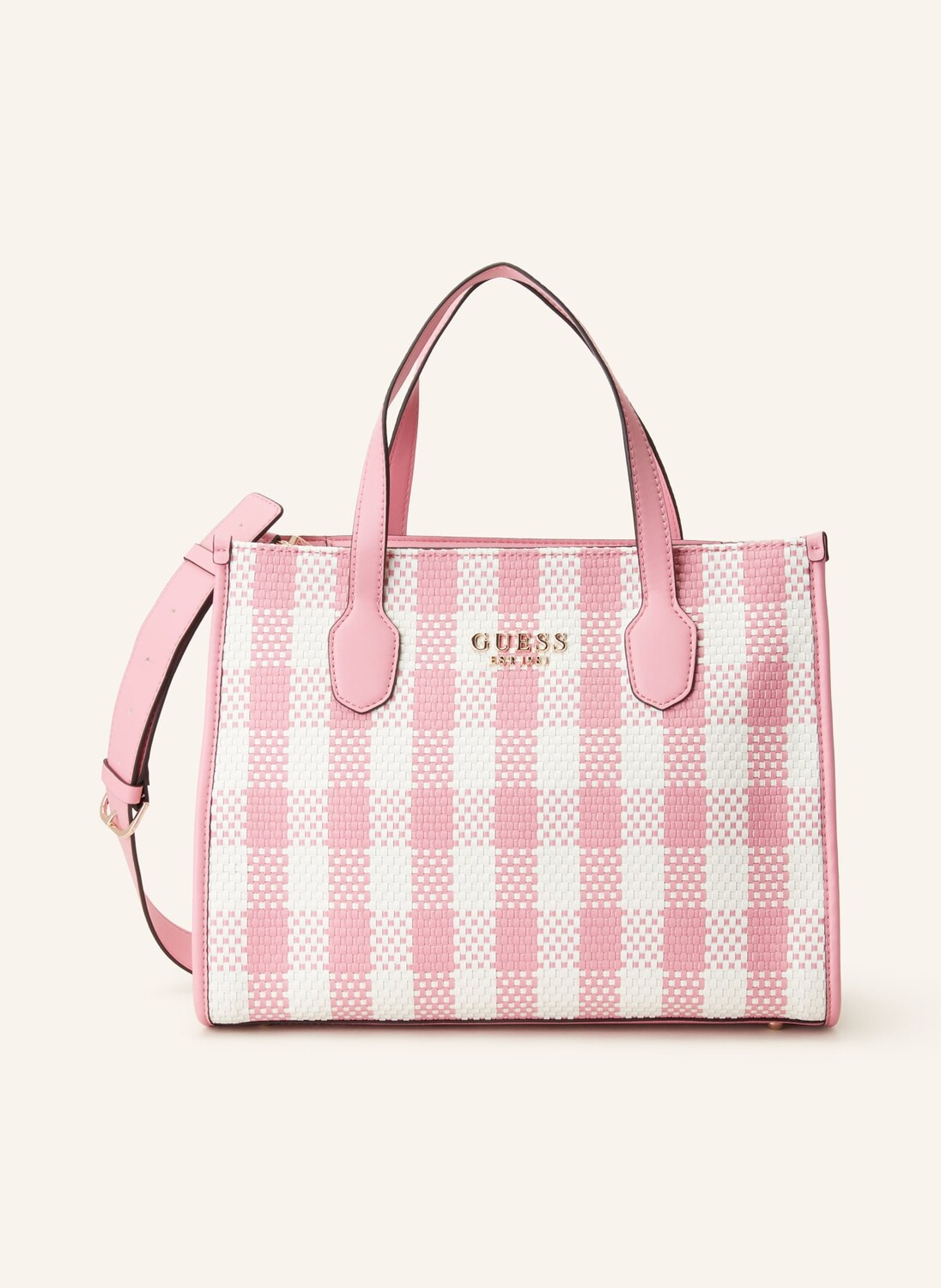 

Сумочка Сильвана Guess, розовый