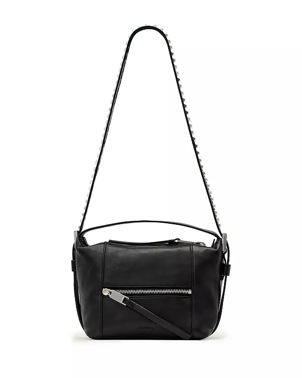 

Сумка-Сюрприз Vega из тисненой кожи Allsaints, черный