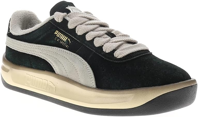 Мужские кроссовки PUMA Gv Special The Neverworn на шнуровке, повседневные - черные — фото 2