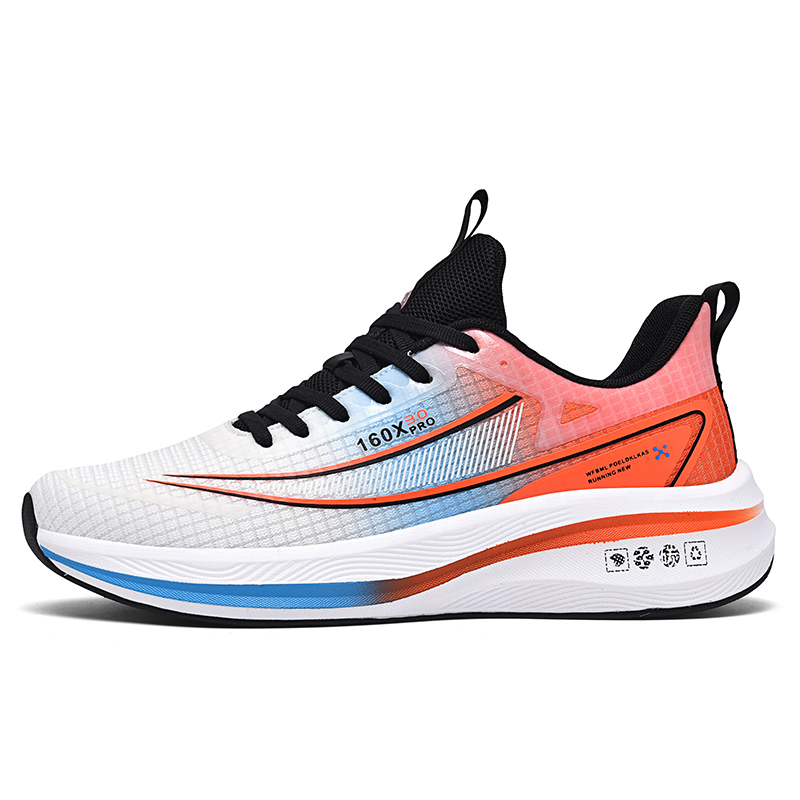 

Непромокаемые, дышащие, легкие мужские кроссовки Low top Casual Running MUSNODO, оранжевый