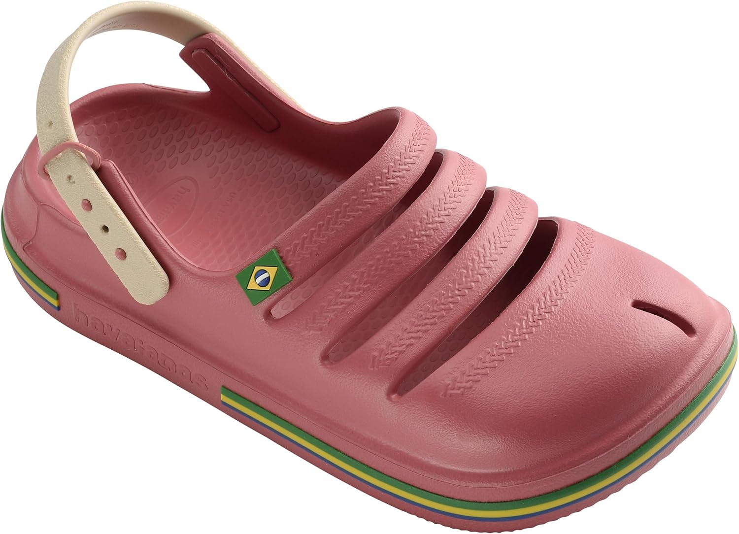 Детские сабо Havaianas Brazil, унисекс, красный — фото 3