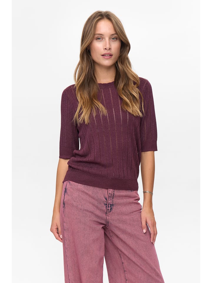 

NÜMPH Свитер «Нумисья» бордового цвета