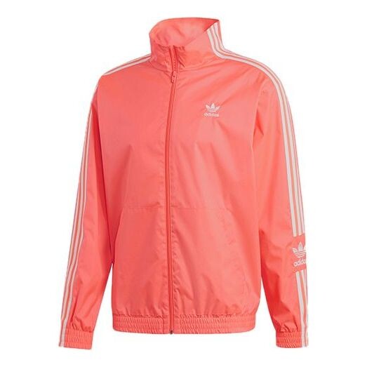 

Куртка originals zipper casual sports jacket flash red Adidas, красный