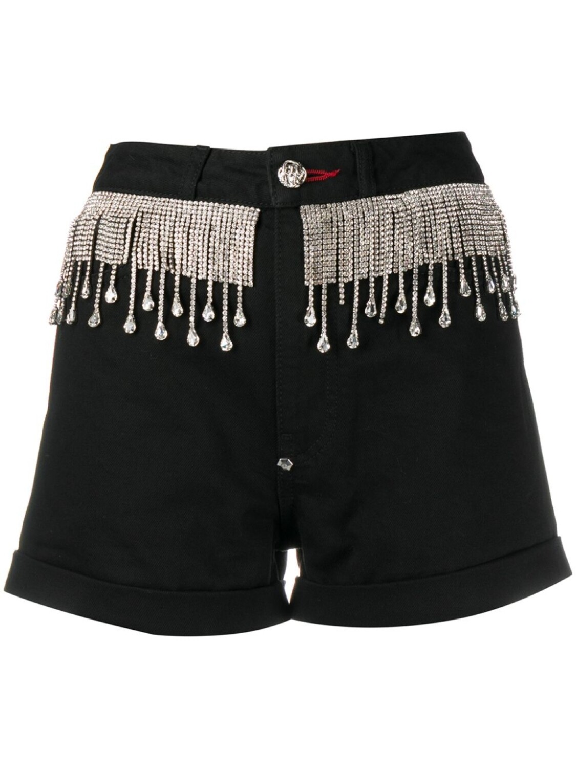 

Шорты с кристаллами Philipp Plein, черный