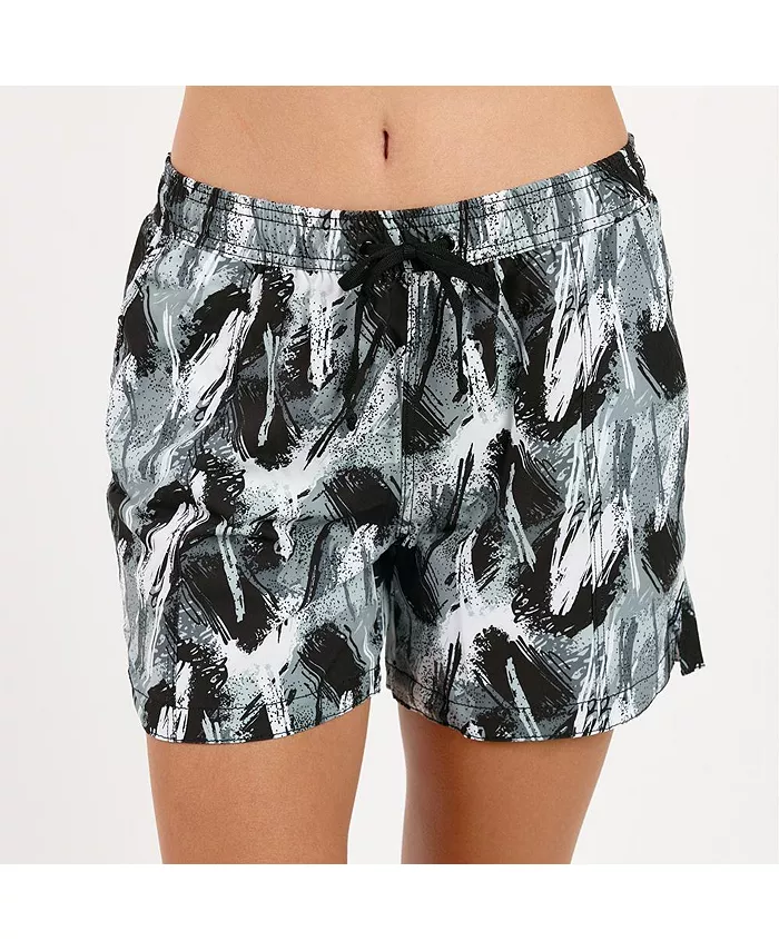 

Шорты для серфинга больших размеров 4 дюйма Calypsa, мультиколор