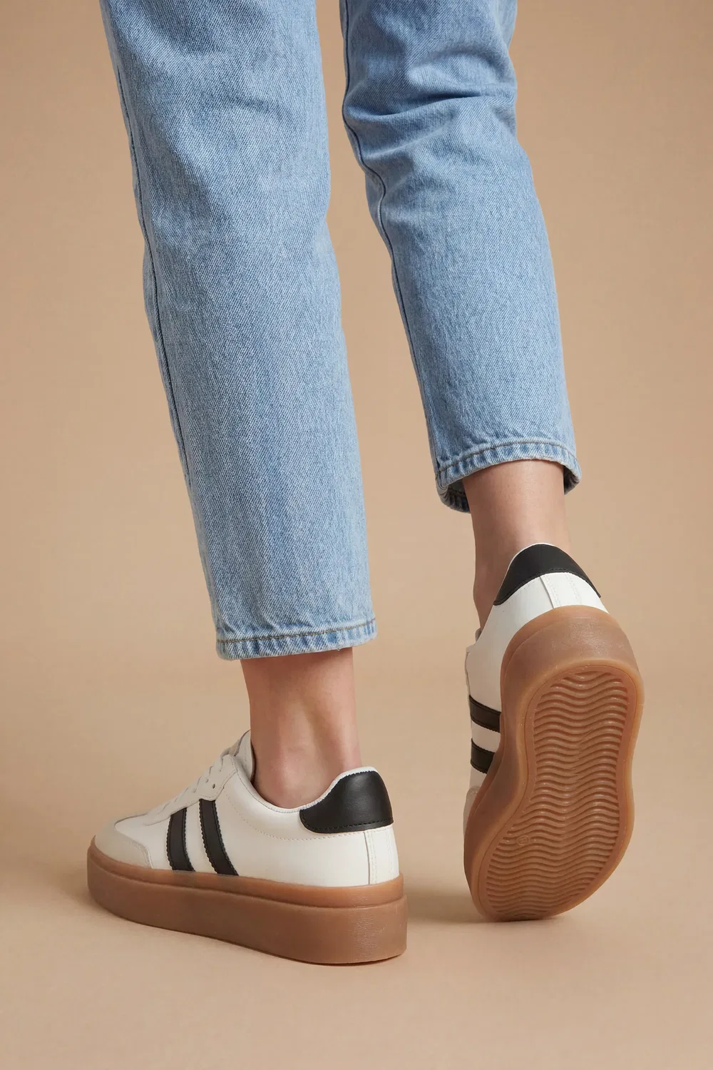 Кроссовки на платформе Dorothy Perkins, белый — фото 2