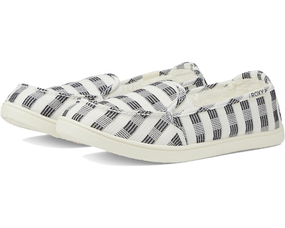 

Лоферы Roxy Minnow Wool Slip-On, цвет Black Plaid 233 Exc