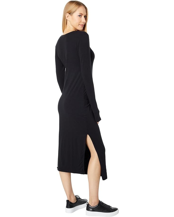 

Платье SUNDRY Knotted Dress with Slit, черный