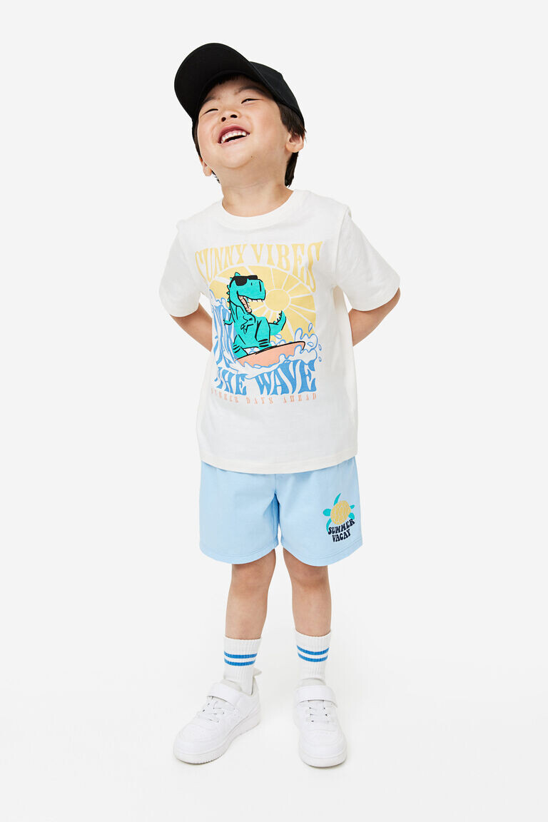 

5 пар шорт без застежки H&M, синий