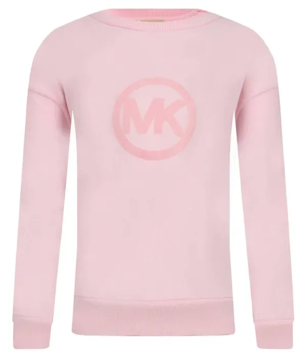 Толстовка regular fit Michael Kors Kids, розовый