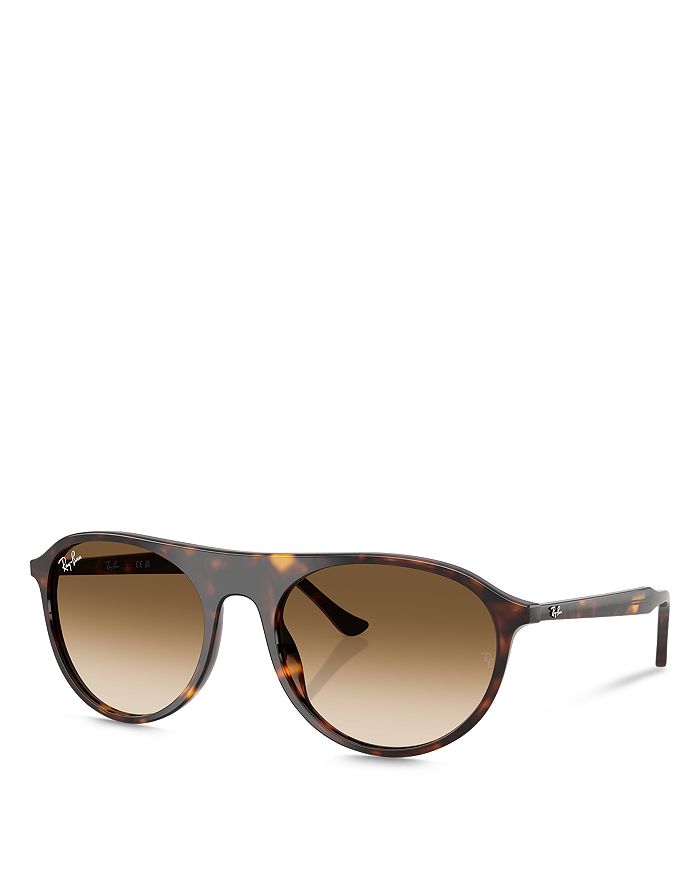 

Круглые солнцезащитные очки, 56 мм Ray-Ban, коричневый