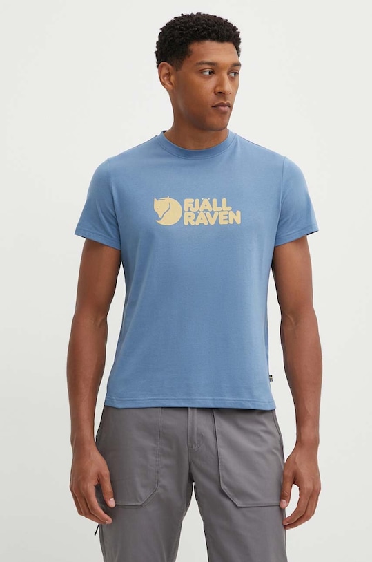 

Футболка с логотипом Fjallraven, синий