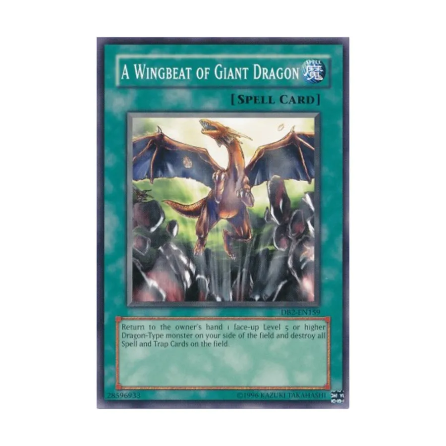 

CCG Взмах крыльев гигантского дракона (Обычный), Yu-Gi-Oh - Dark Beginning 2 - Singles