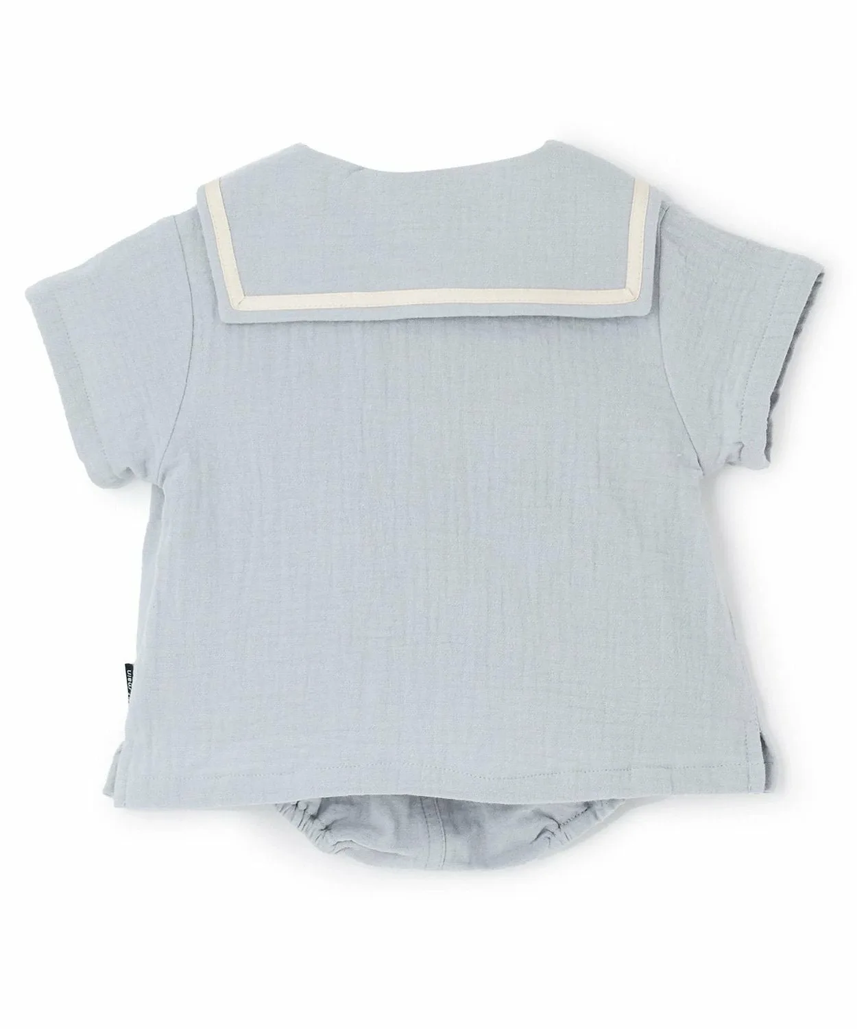 Комплект матросского костюма из марли Petit main, Light Blue — фото 2