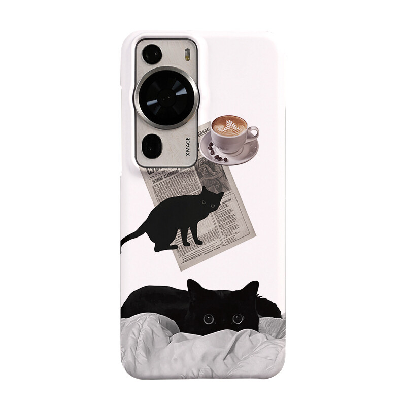 

Чехол для телефона Vicy, Coffee cat