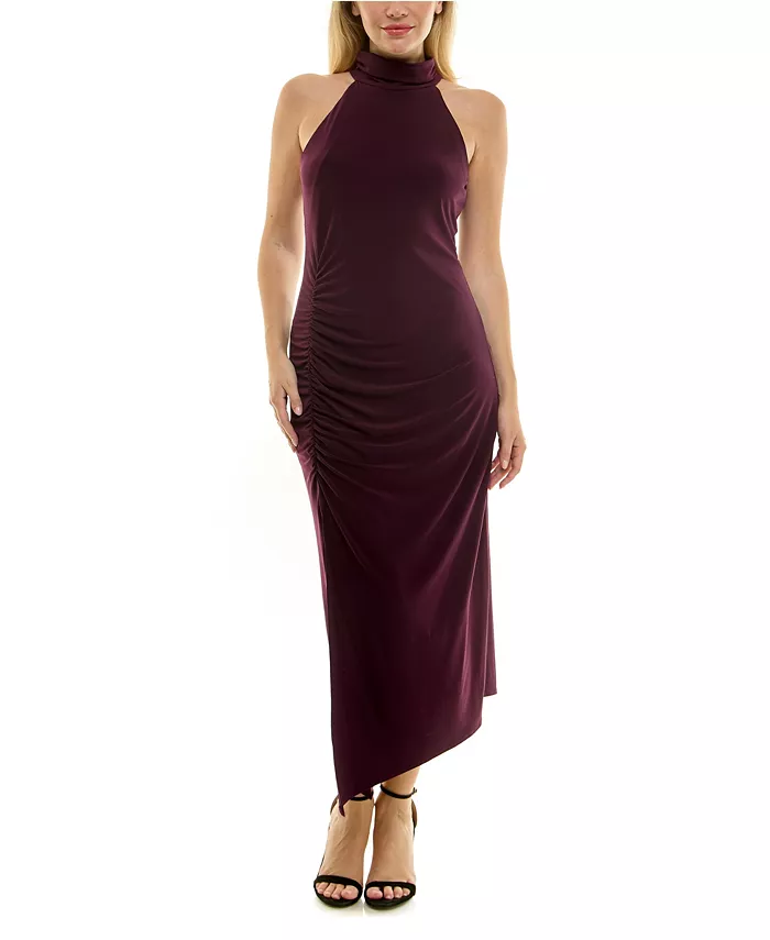 

Женское платье с драпировкой и бретелями на шее Taylor, фиолетовый