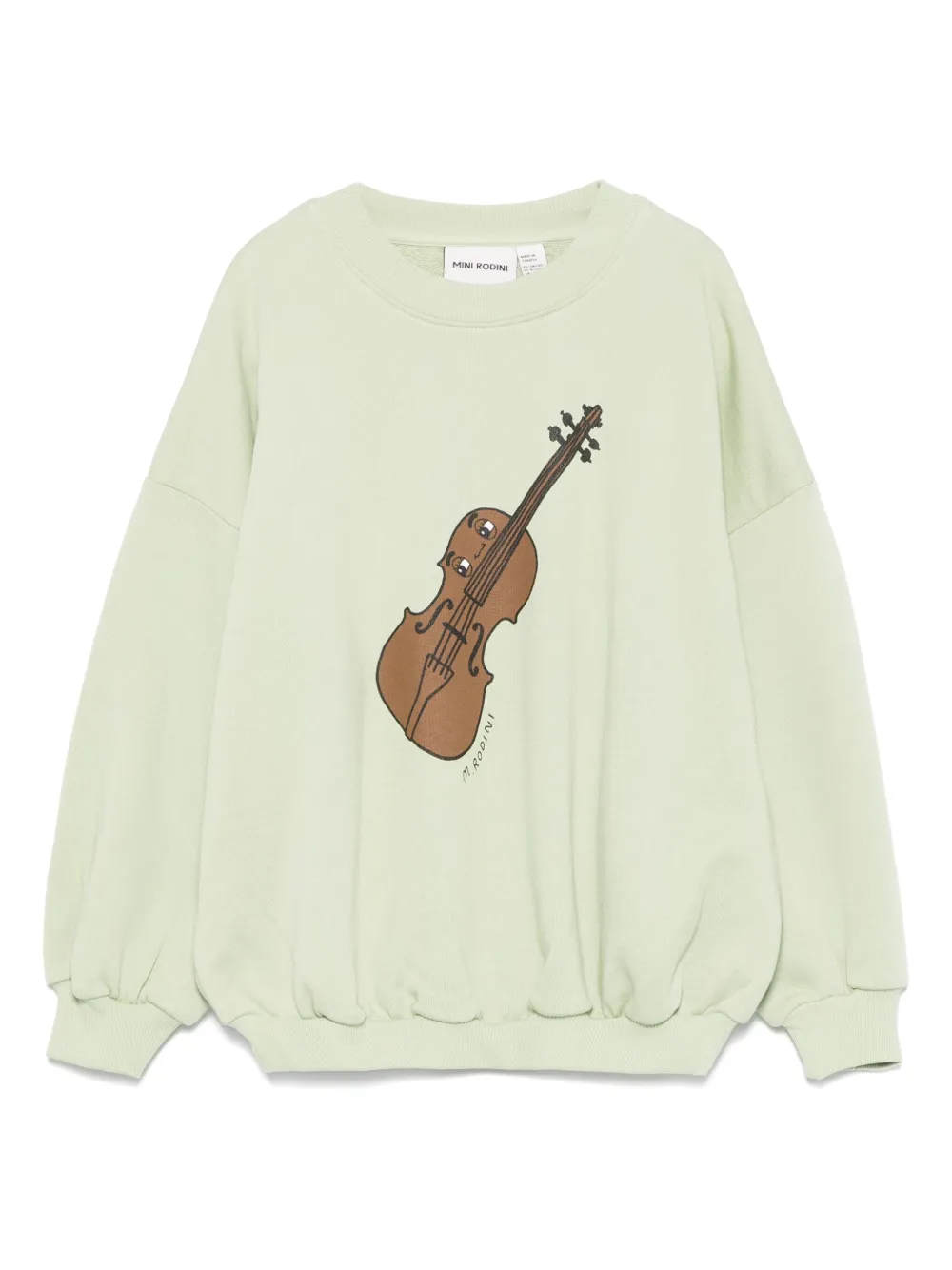 

Толстовка Violin Mini Rodini, зеленый