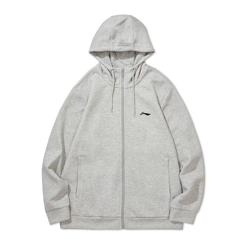 

LINING Толстовка Badminton Series мужская в цвете heather gray