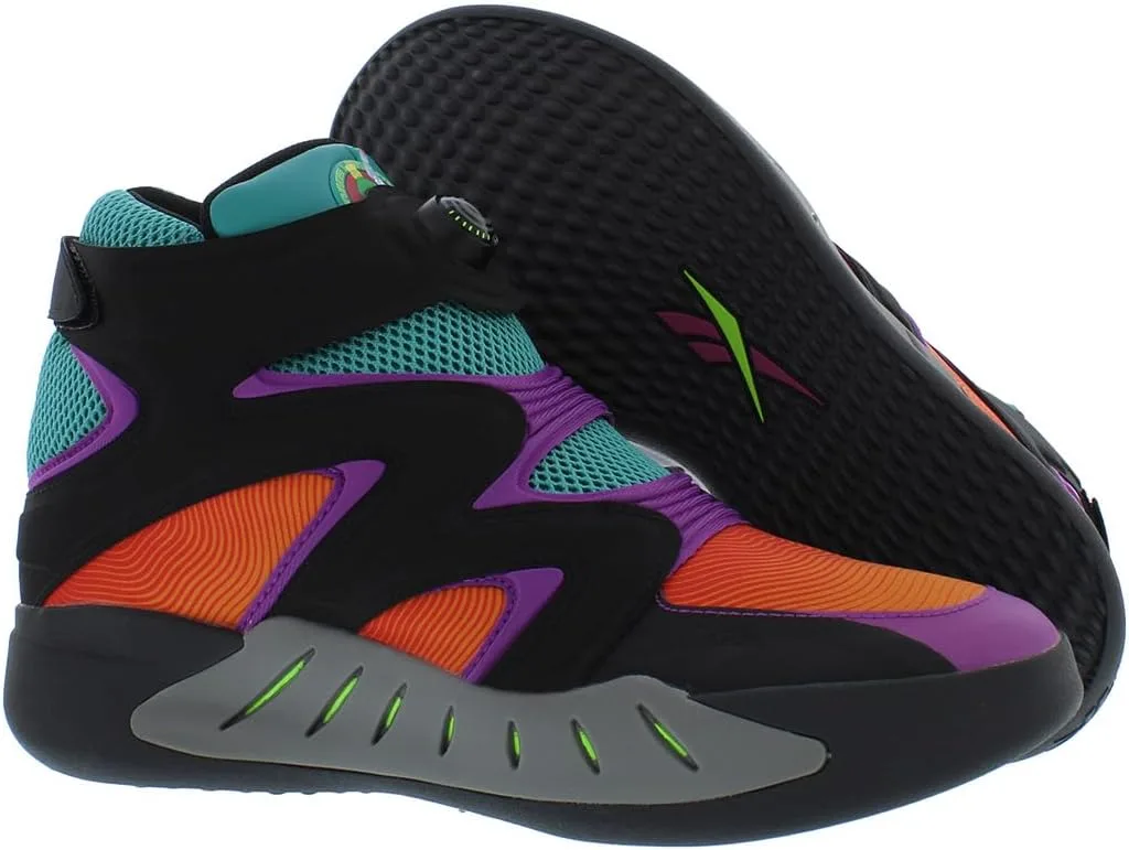 Кроссовки для фитнеса и бега Reebok Instapump Fury Zone для мужчин, черный/красный/синий — фото 2