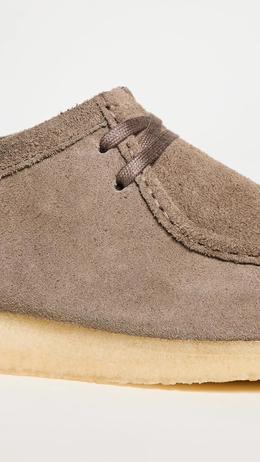 Мужские лоферы Clarks Originals Wallabee, темно-серый — фото 4