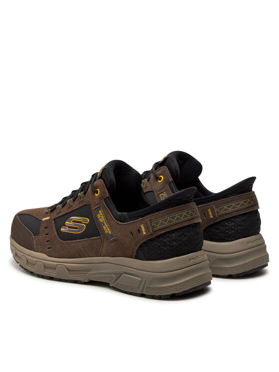 Кроссовки Oak Canyon 237450/BRBK Skechers, коричневый — фото 3