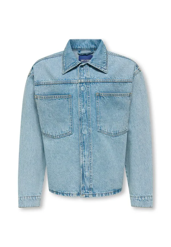 Джинсовая куртка osjemil box Only & Sons Junior, Medium Blue Denim
