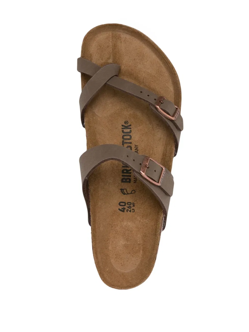Сандалии Маяри Birkenstock, коричневый — фото 4