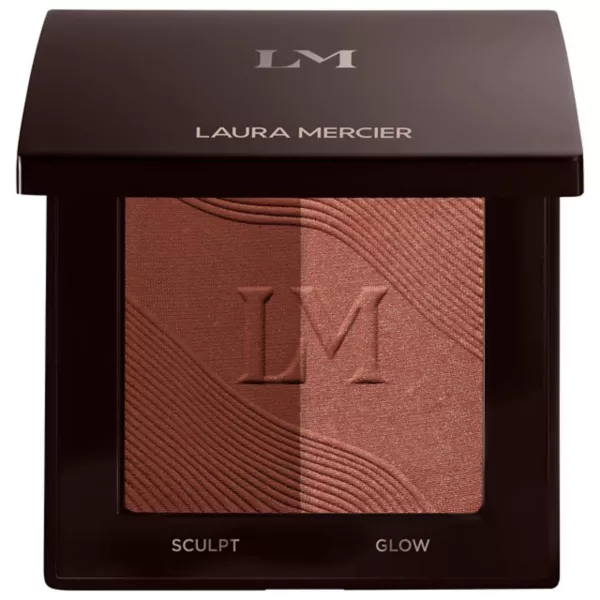 

Матовый и сияющий дуэт с бронзовым оттенком без талька Laura Mercier, цвет 50 sainte martin
