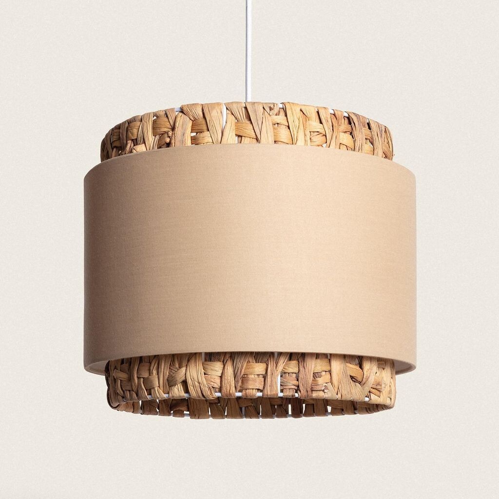 

Подвесной светильник из натуральных волокон Orleans Beige LEDKIA, бежевый